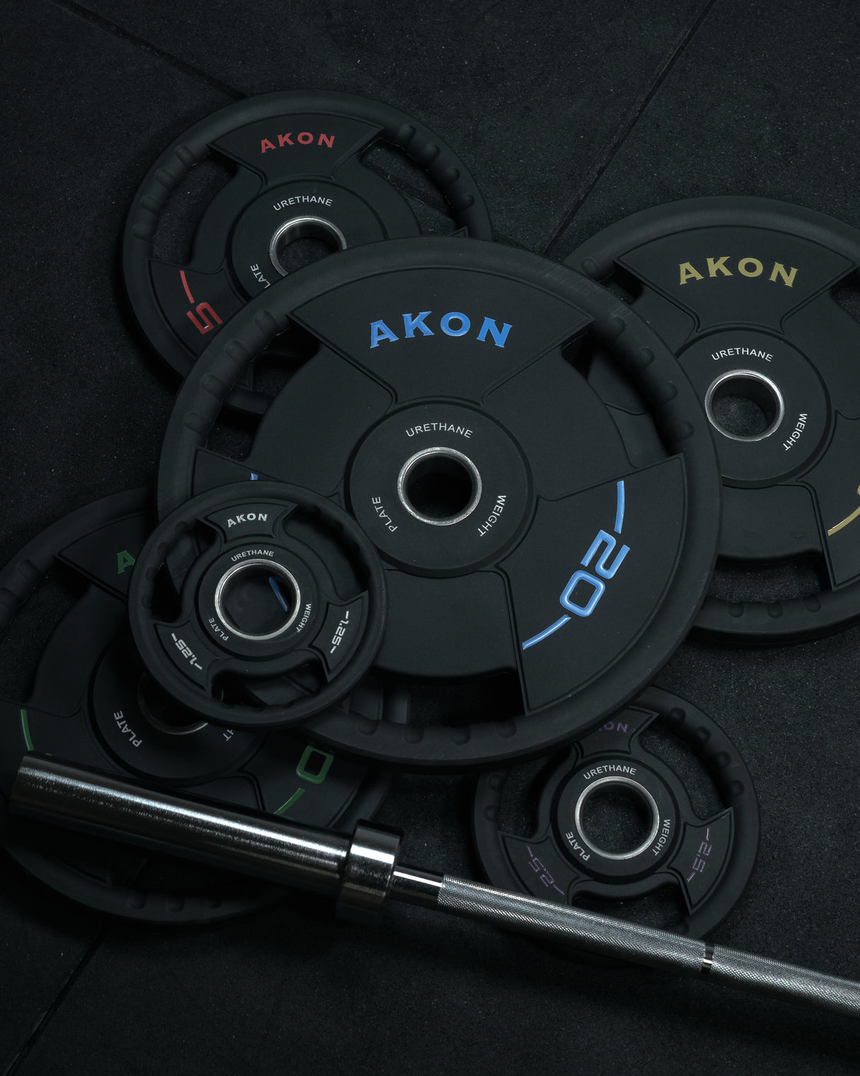 Packs Disco Agarres Uretano + Barra Opcional