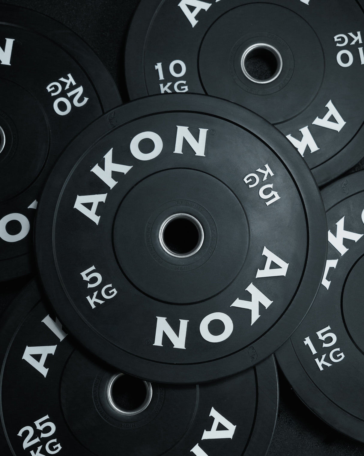 Packs Discos Olímpicos Bumper Negros + Barra Opcional