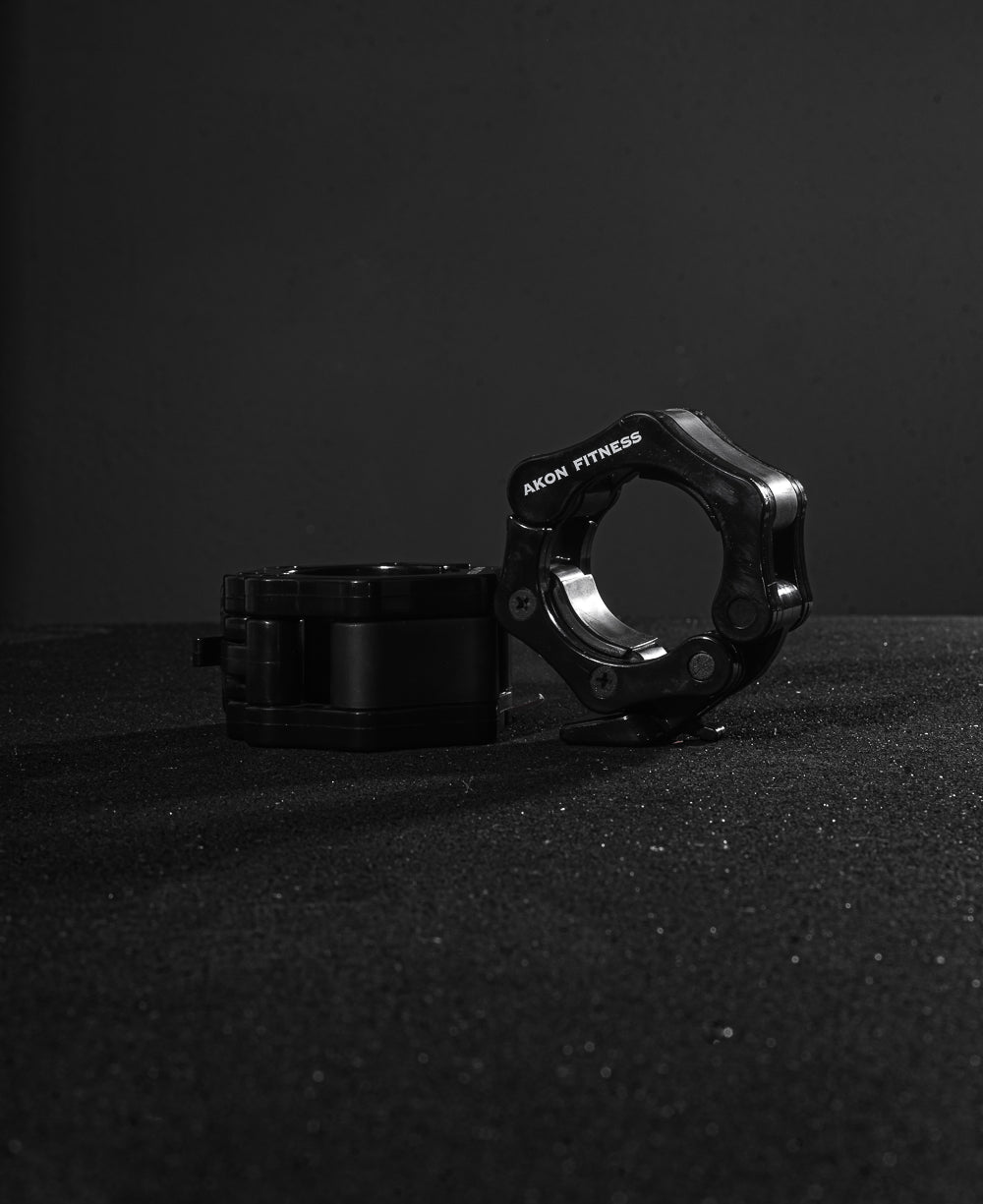AKON FITNESS- CIERRE DISCOS negro