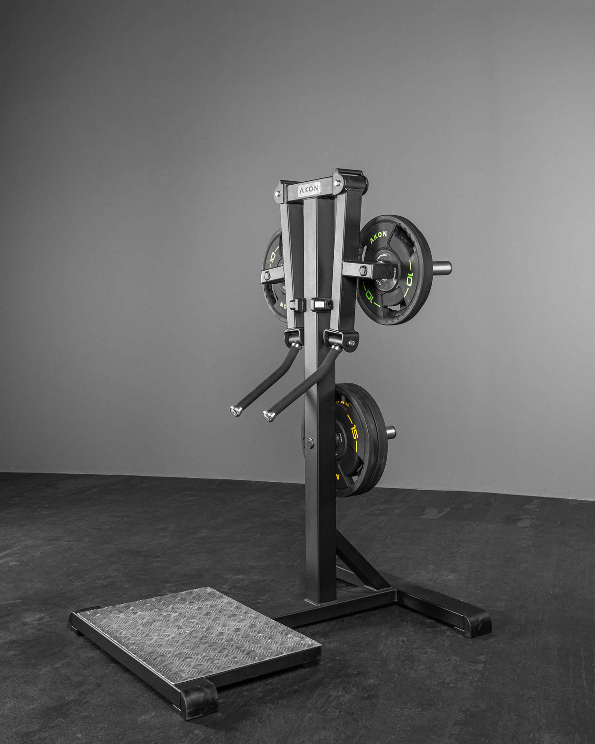 Máquina Elevaciones Laterales de Palanca de Pie