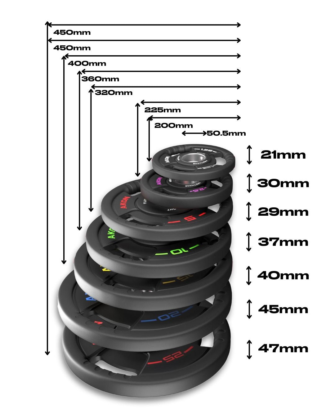 Disco Agarres Uretano (Pesos Individuales)