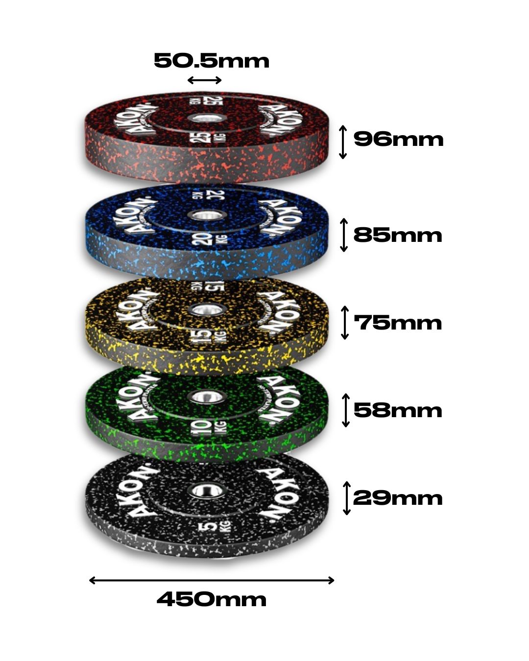 Disco Bumper Hi Temp AKF (Pesos Individuales)