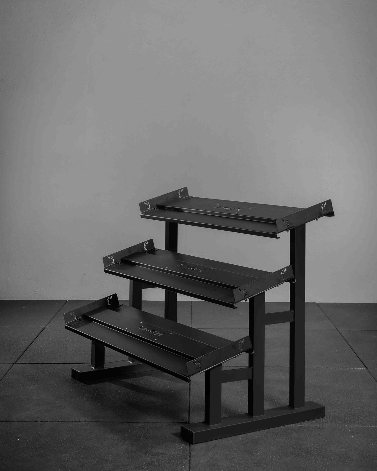 Soporte de Mancuernas 3 alturas 160cm (13/14 Pares)