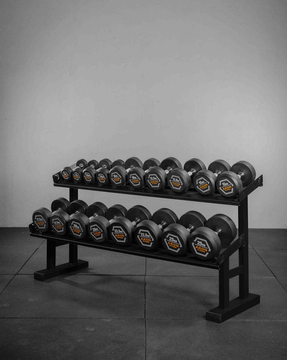 Soporte de Mancuernas 2 alturas 240cm (13/14 Pares)