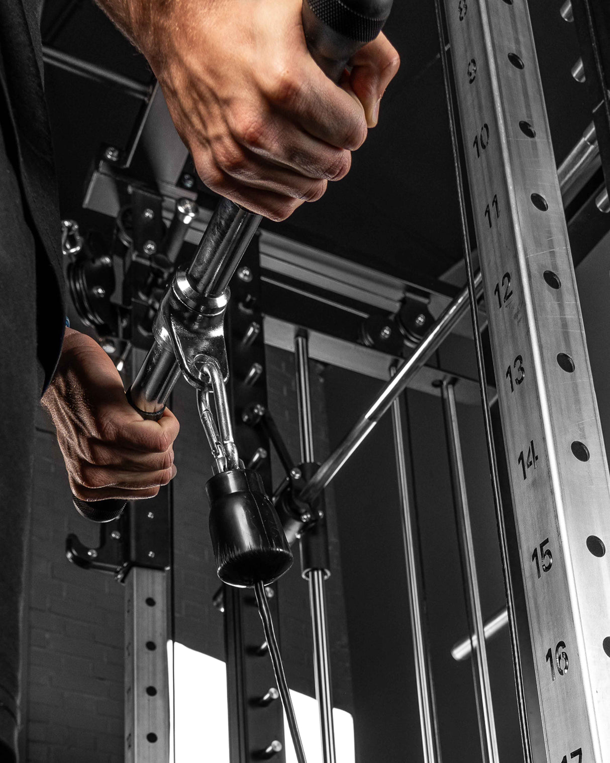 Jaula Multifunción + Cruce de Poleas + Multipower