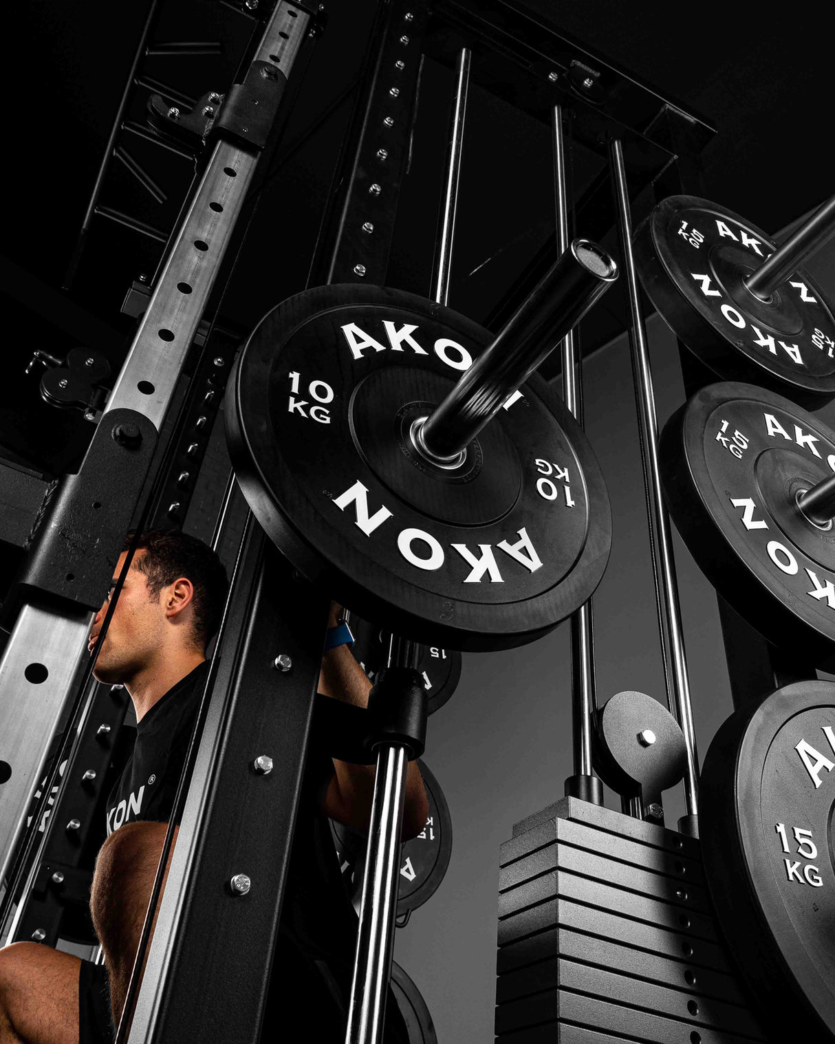 Jaula Multifunción + Cruce de Poleas + Multipower