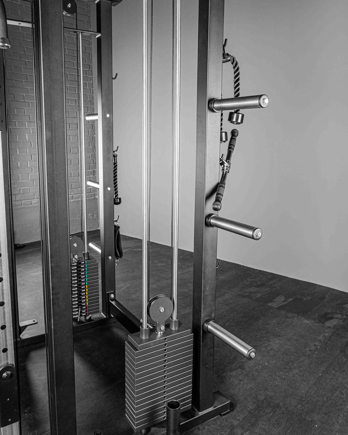 Jaula Multiusos con Cruce de poleas de placas