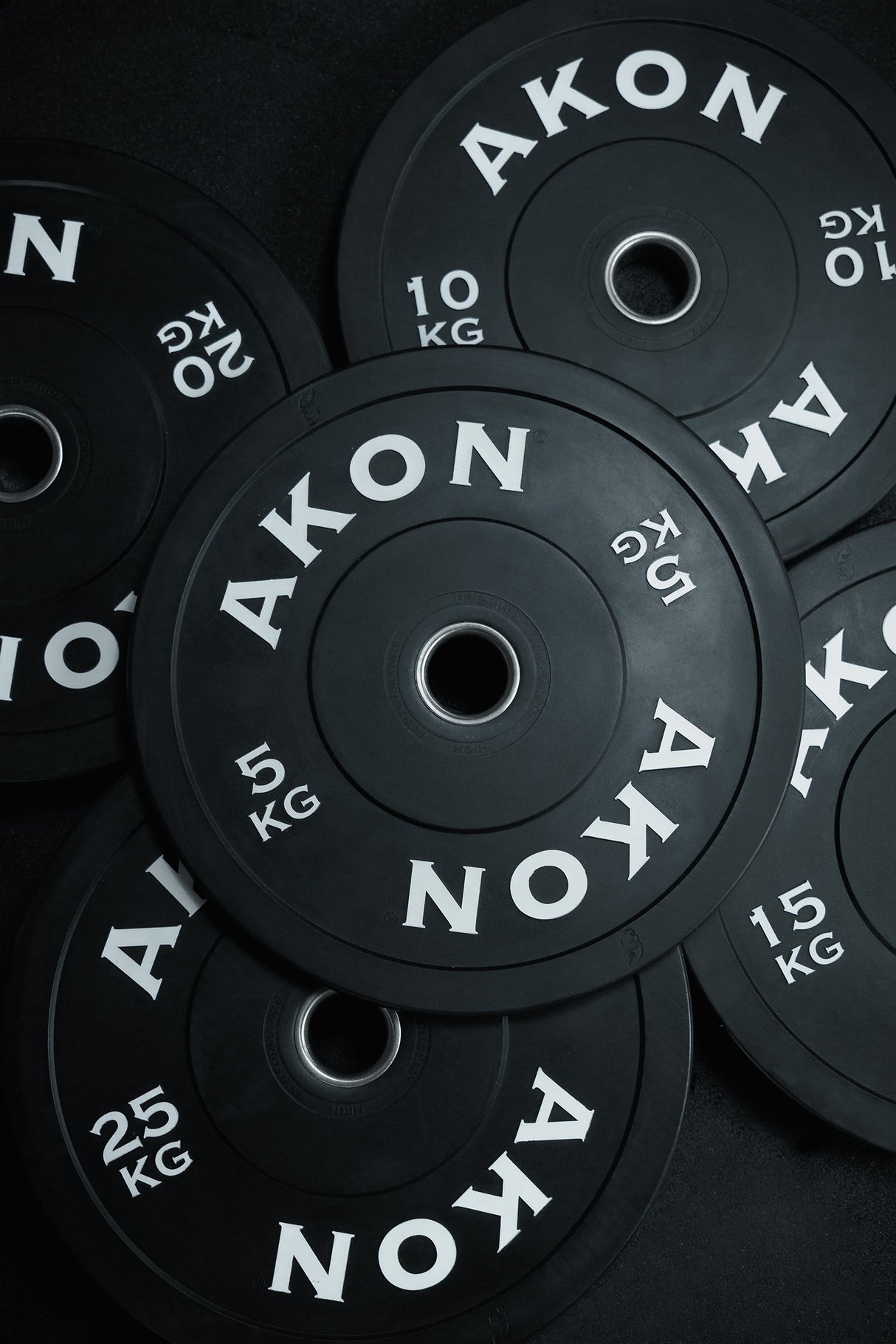 Pack Bumper Negro 100KG (2x5 2x10 2x15 2x20)