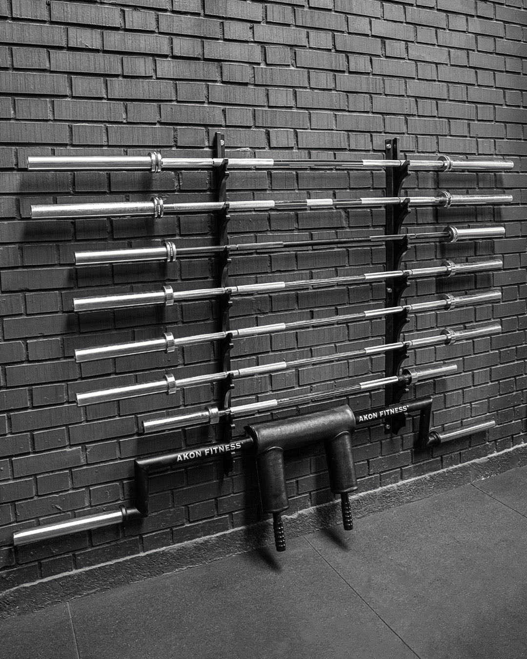 Soporte Barras a Pared 8 unidades