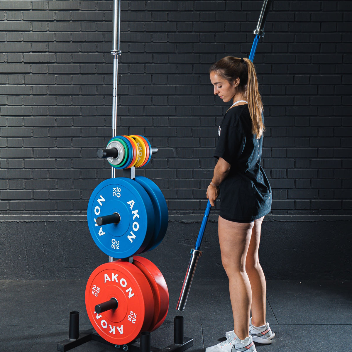 60 Kg Pack Barra Y Discos Crossfit Gimnasio Kit Barra Olimpica Y