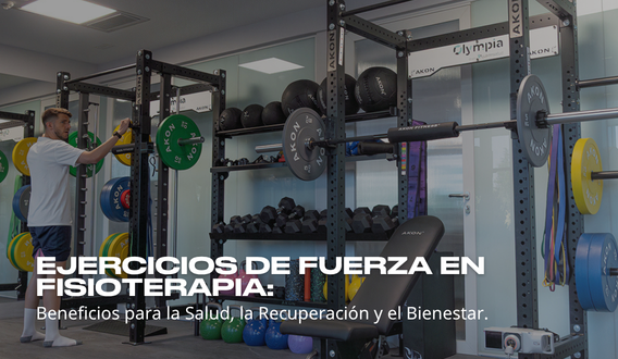 Ejercicios de fuerza en fisioterapia: beneficios para la salud, la recuperación y el bienestar