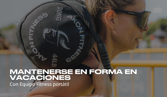 Cómo mantenerte en forma durante las vacaciones con Equipo Fitness portátil