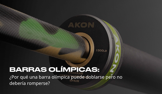 Por qué una Barra Olímpica puede doblarse pero no debería romperse