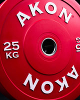Pack Discos Olímpicos Bumper Color 150kg ( INCLUYE 2X 5 / 10 / 15 / 20 /25)