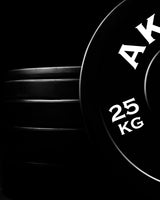 Pack Discos Olímpicos Bumper Negros 100KG (2x5 2x10 2x15 2x20)