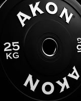 Pack Discos Olímpicos Bumper Negros 100KG (2x5 2x10 2x15 2x20)