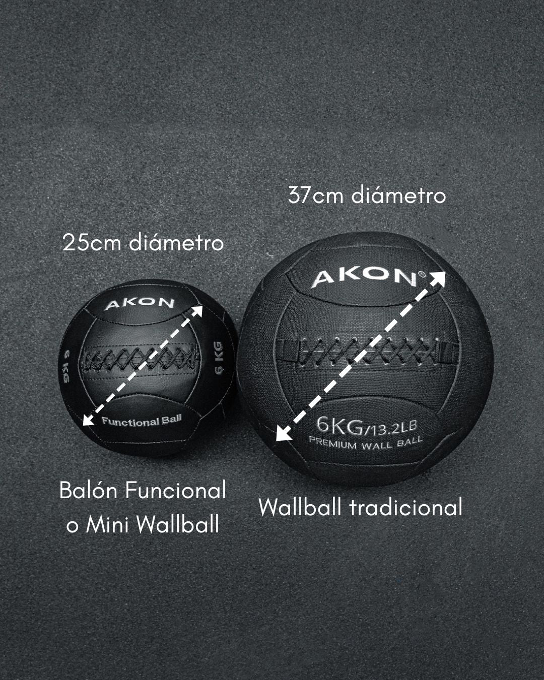 Balón Funcional de Lanzamiento / Mini Wall Ball