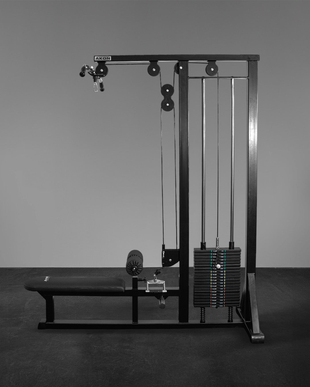 Máquina de Jalón con Remo Gironda