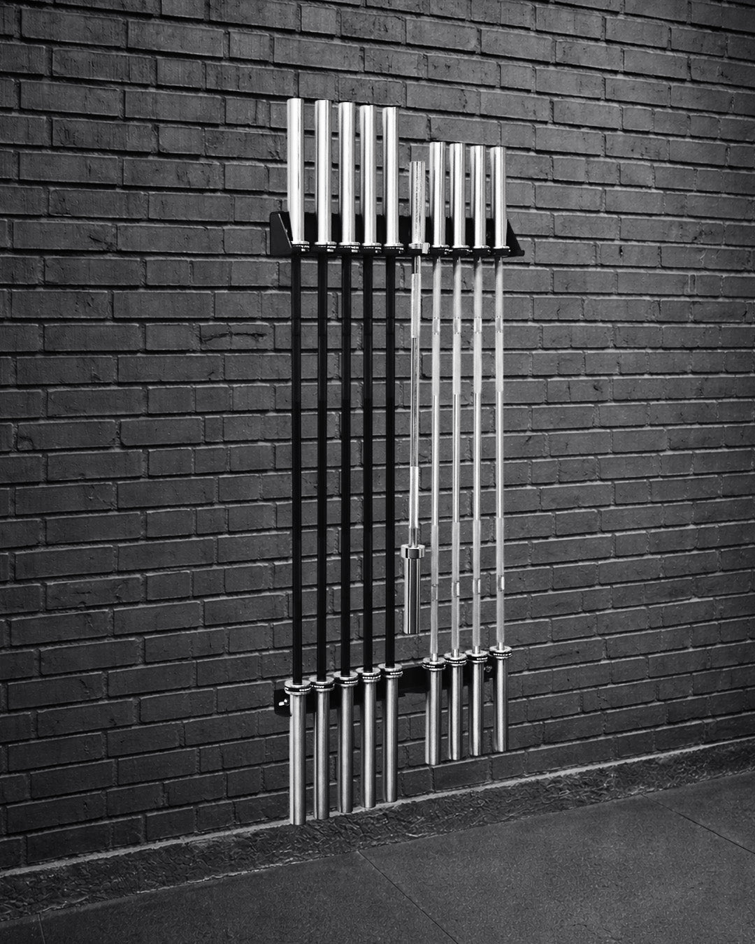 Soporte Barras a Pared 10 unidades
