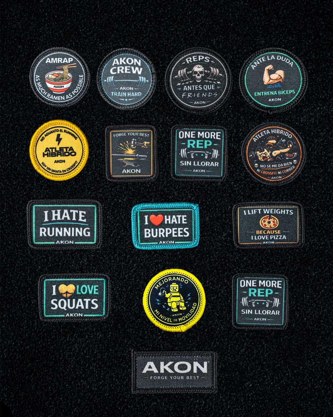Mini Parche AKON Crew