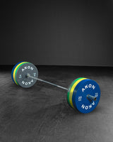 Packs Discos Olímpicos Bumper Color + Barra Opcional